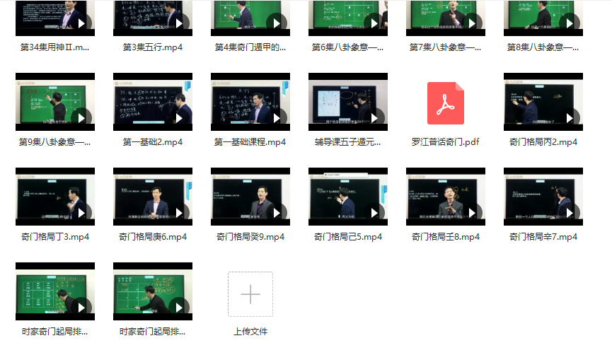 小天国学  罗江普 奇门遁甲系统课程