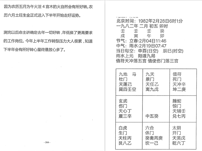 吴从复老师《奇门遁甲工具书》370页