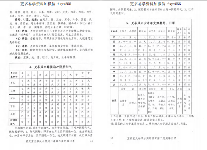 陈红耀-爻谷风水实用日课《第二册用事日课》274页