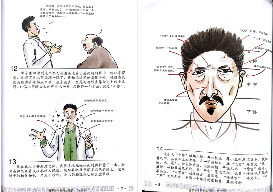 东山少爷：瞧你那傻样 伍 pdf   中国人自己的相学漫画书