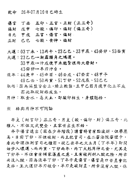 台湾  吴怀云 命理点睛 pdf