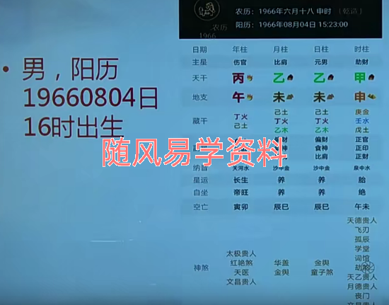 袁燊八字视频63集