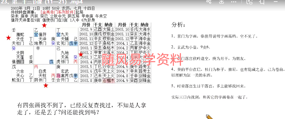 林毅  纳音奇门遁甲视频30集