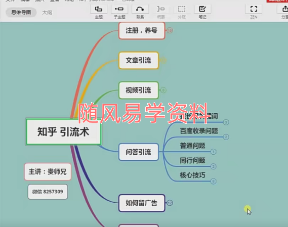 贵师兄 风水玄学获客术30集视频（引流教程）