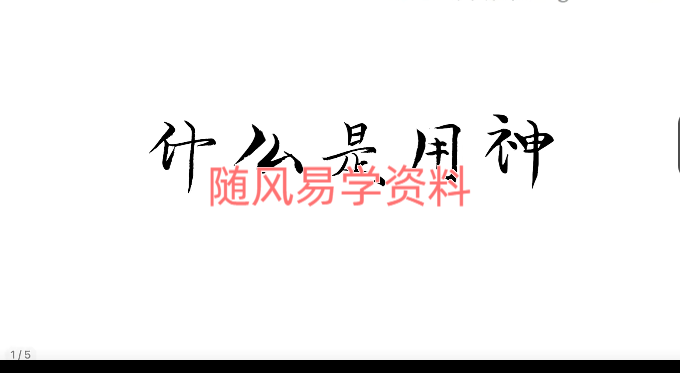 金镖门易尘23年五月最新课程旺衰取用视频13集