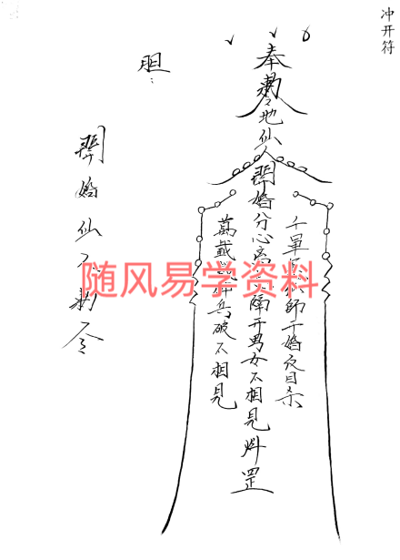 閭山威靈壇法 各种类型符咒222页