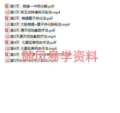 散人   道医视频+课件